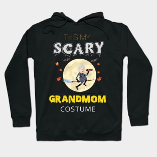 This Is My Scary Orange Pumpkin Halloween GrandMoM Custome Hoodie